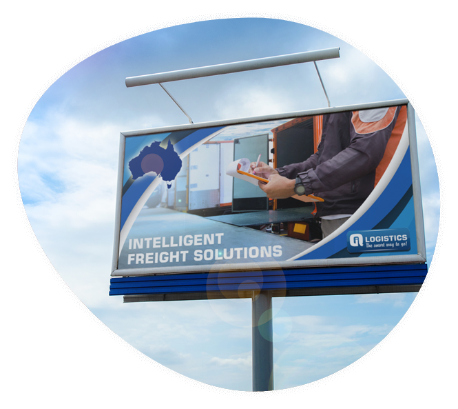 intelligent freight solutions billboard